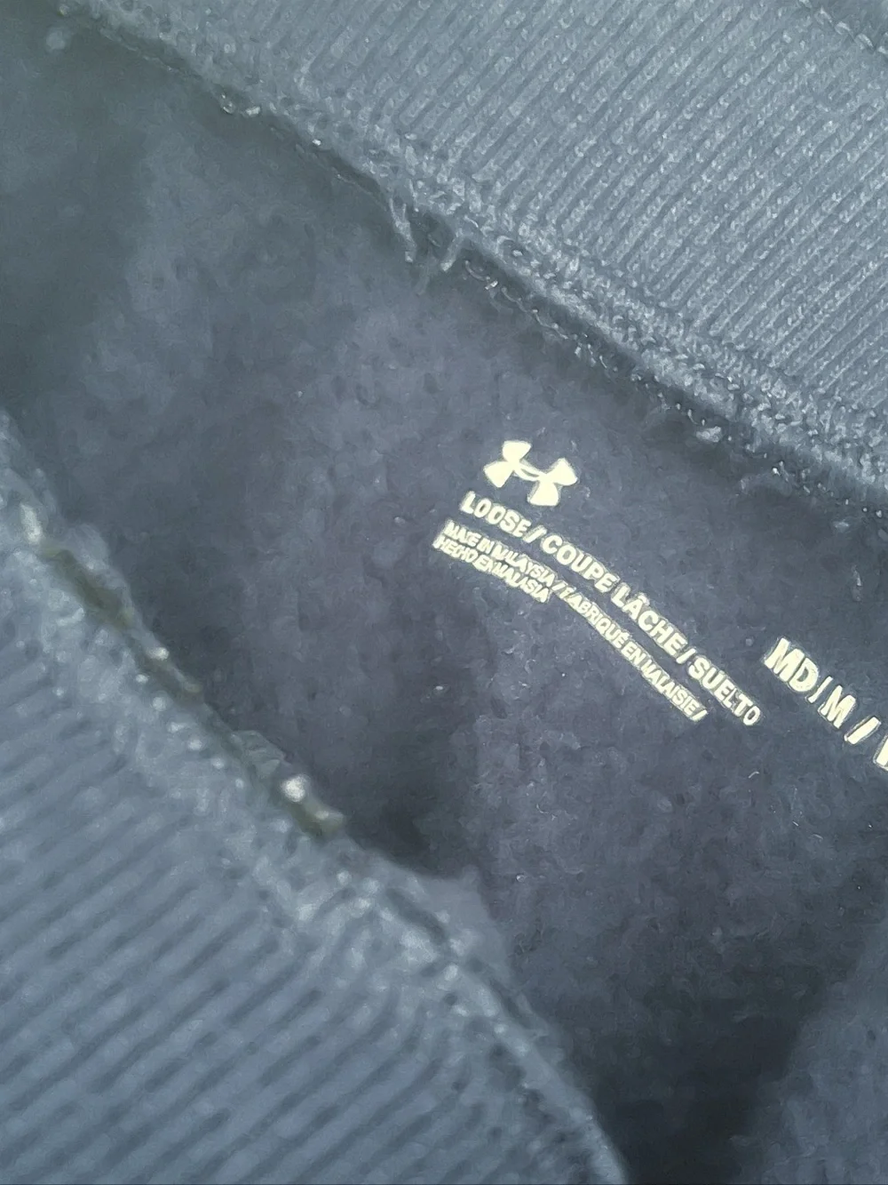 Under Armour navy blue/gold Respect joggers Freedom X Project Rock